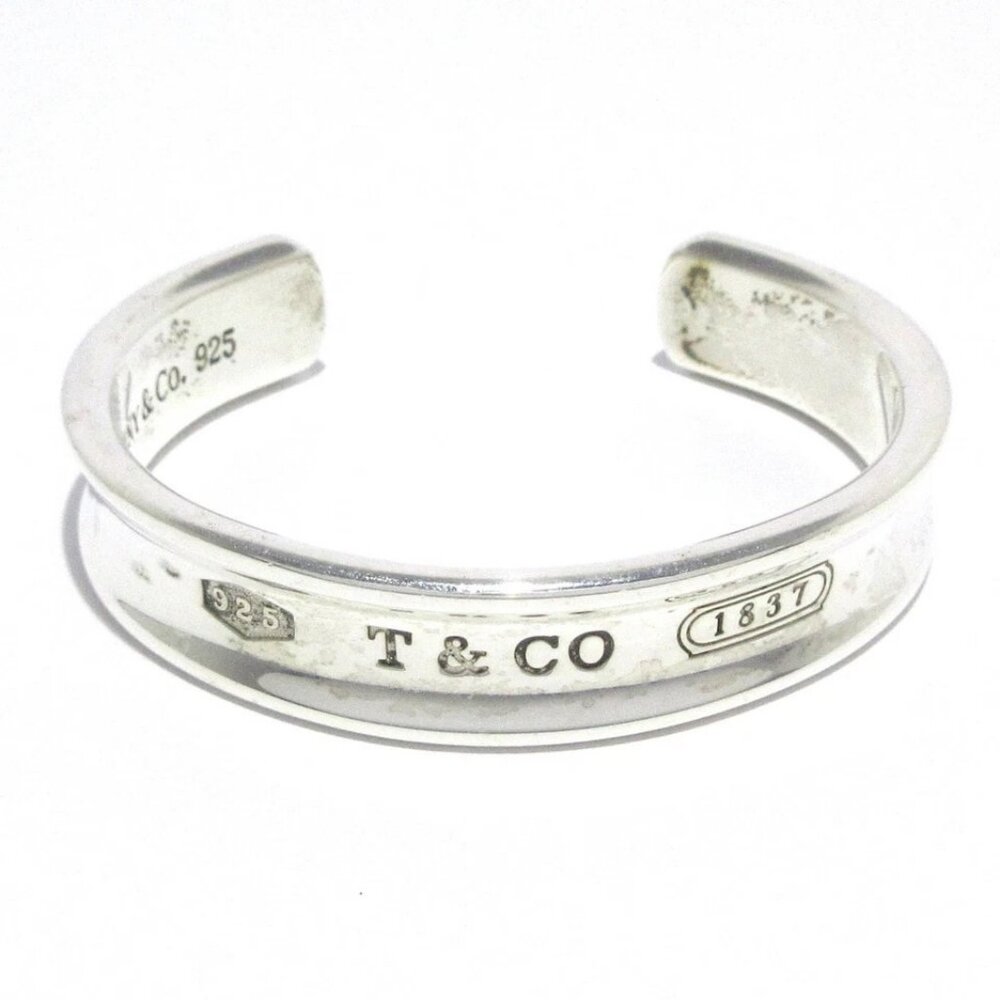 Auth TIFFANY&Co. 1837 - Silver Bangle